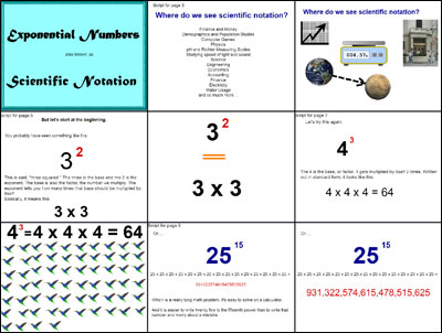 image of student project storyboarded